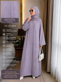 Premium Korean Nida Lilac Pintex Stone Work